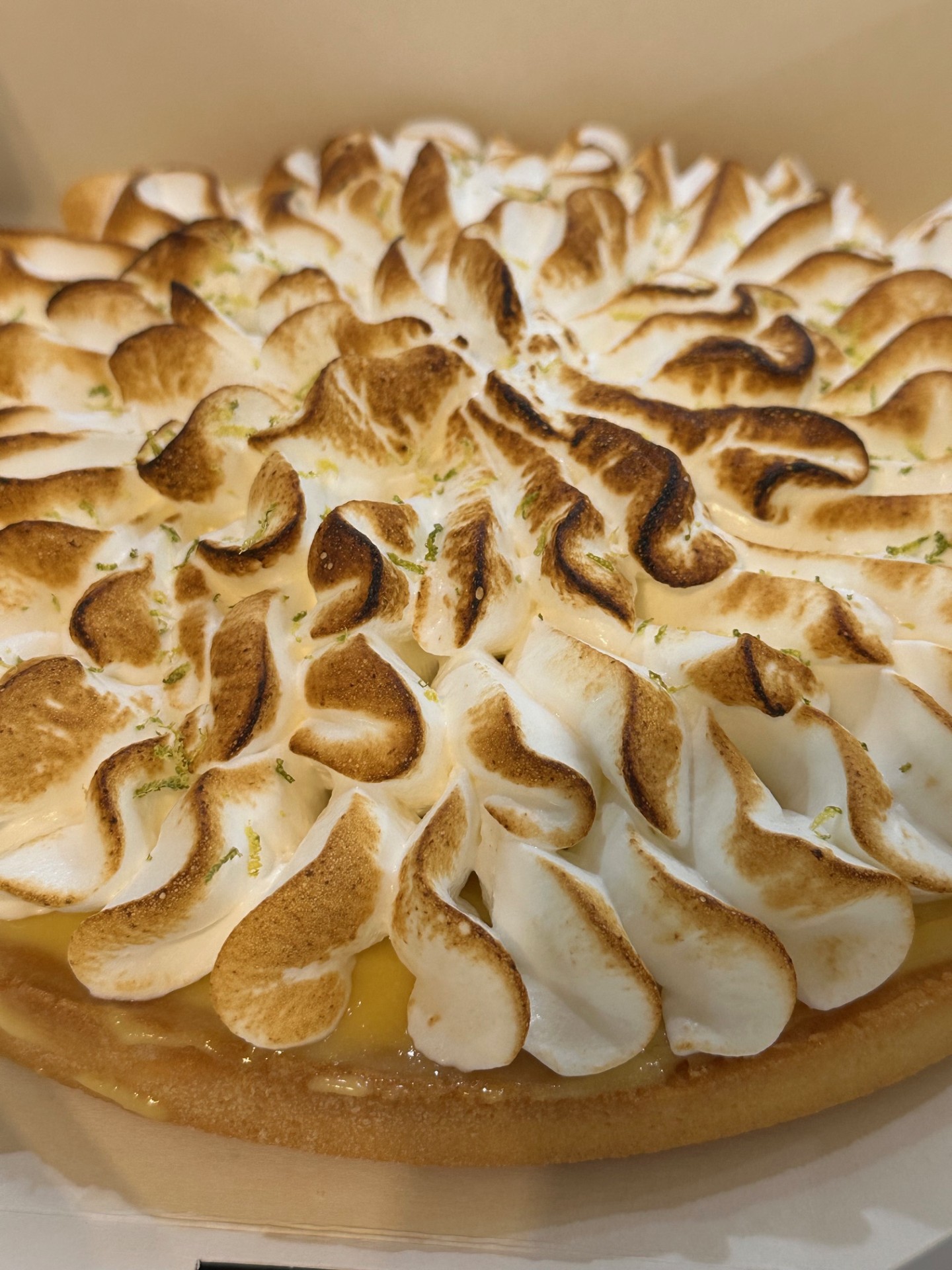 Tarte au citron meringuée